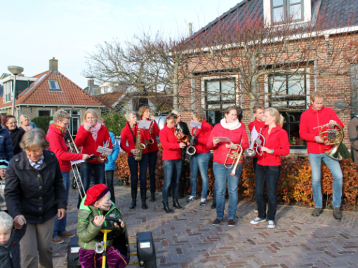 Intocht Sinterklaas in Easterein 2014