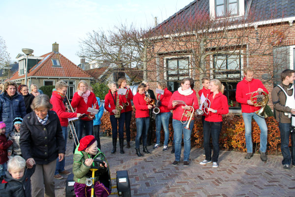 Intocht Sinterklaas in Easterein 2014