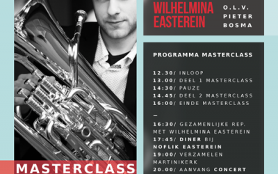 Masterclass Glenn van Looy voor euphonium-baritonspelers