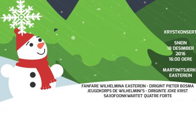 Kerstconcert Easterein 18-12-2016