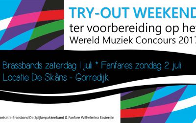 Try-out weekend WMC 2017 in Gorredijk