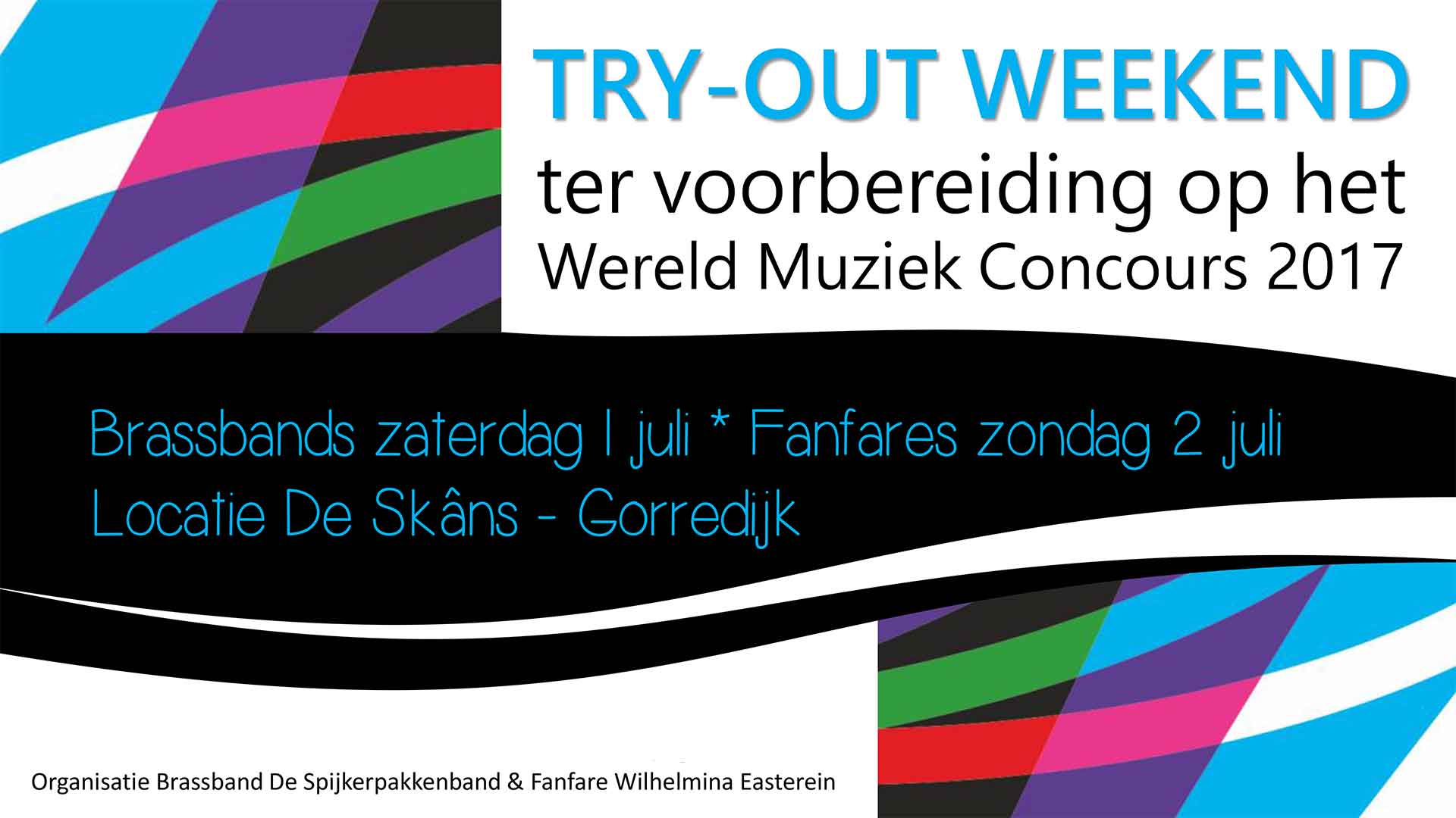 Try-out weekend WMC 2017 in Gorredijk