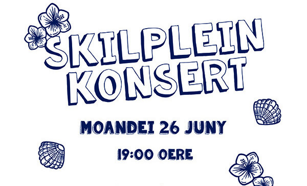 Skilpleinconcert Wilhelmini’s | 26 juni om 19.00 uur