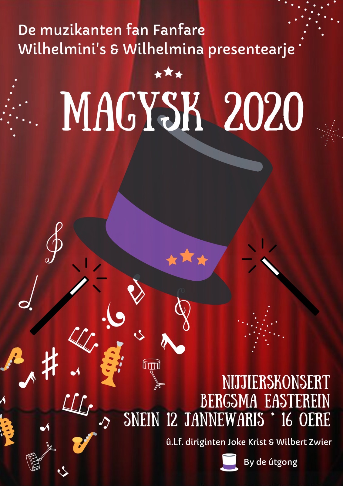 ‘Magisch’ Nieuwjaarsconcert in Easterein