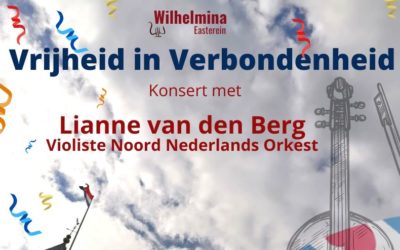 Bevrijdingsconcert 22 mei met violiste Lianne van den Berg NNO