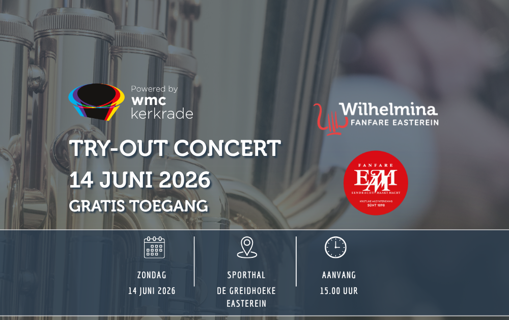 WMC Try-out | zondag 14 juni in Easterein